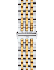 Tissot T Classic Tradition Chronograph White Dial Two Tone Steel Strap Watch For Men - T063.617.22.037.00