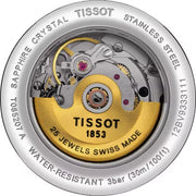 Tissot T Classic Carson Automatic White Dial Silver Steel Strap Watch For Women - T085.207.11.011.00