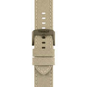 Tissot T Sport Chrono XL Beige Dial Khakhi Green Nylon Strap Watch for Men - T116.617.33.267.00