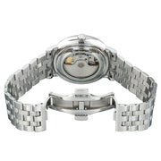 Tissot T Classic Carson Premium Powermatic 80 Black Dial Silver Steel Strap Watch For Men - T122.407.11.051.00