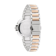 Tommy Hilfiger Angela Chronograph Pink Dial Two Tone Steel Strap Watch for Women - 1782127