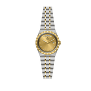 Tudor Royal Automatic Diamonds Gold Dial Two Tone Steel Strap Watch for Men - M28603-0006