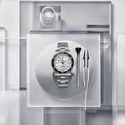 Tudor Black Bay 54 Silver Dial Silver Steel Strap Watch for Men - M7943A1A0NU-0002