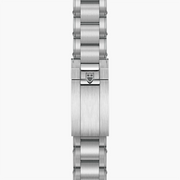 Tudor Black Bay Pro Black Dial Silver Steel Strap Watch for Men - M79470-0001