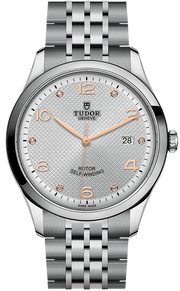 Tudor 1926 Automatic Diamonds Silver Dial Silver Steel Strap Watch for Men - M91650-0003