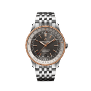 Breitling Navitimer Automatic 41mm Grey Dial Silver Steel Strap Mens Watch - U17326211M1A1