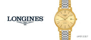 Longines Presence 38.5mm Automatic Stainless Steel Watch for Men - L4.921.2.32.7