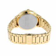 Armani Exchange Cayde Analog Gold Dial Gold Steel Strap Watch For Men - AX2707