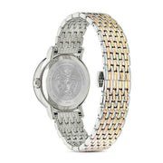 Versace Virtus Quartz White Dial Two Tone Steel Strap Watch for Women - VEHC00719