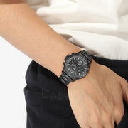 Hugo Boss Troper Chronograph Grey Dial Grey Steel Strap Watch For Men - 1514058