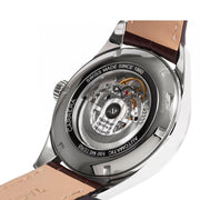 Tag Heuer Carrera Calibre 5 Automatic White Dial Brown Leather Strap Watch for Men - WAR201D.FC6291