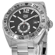 Tag Heuer Formula 1 Automatic Black Dial Silver Steel Strap Watch for Men - WAZ2012.BA0842