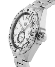 Tag Heuer Formula 1  Calibre 6 Automatic White Dial Silver Steel Strap Watch for Men - WAZ2013.BA0842