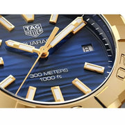 Tag Heuer Aquaracer Blue Dial Two Tone Steel Strap Watch for Women - WBD1325.BB0320