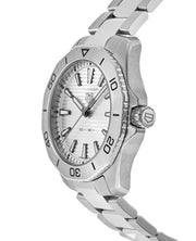 Tag Heuer Aquaracer Professional 200 Quartz Silver Dial Silver Steel Strap Watch for Men - WBP1111.BA0627