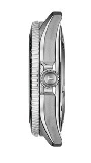 Tissot Seastar 1000 Black Dial Silver Steel Strap Watch For Men - T120.410.11.051.00