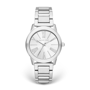 Michael Kors Hartman Quartz Silver Dial Silver Steel Strap Watch For Women - MK3489
