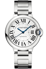 Cartier Ballon Bleu De Cartier Silver Dial Silver Steel Strap Watch for Women - WSBB0048