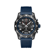 Breitling Endurance Pro Black Dial Blue Rubber Strap Watch for Men - X82310D51B1S1