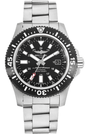 Breitling Superocean II Special 44mm Black Dial Silver Steel Strap Watch for Men - Y1739310/BF45/162A