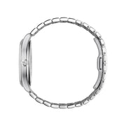 Gucci G Timeless Black Dial Silver Steel Strap Watch For Women - YA126573A