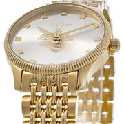 Gucci G Timeless Mother of Pearl Dial Gold Steel Strap Watch For Women - YA1265021