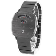Gucci Grip Quartz Grey Dial Grey Steel Strap Watch For Men - YA157429