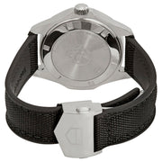 Tag Heuer Aquaracer Diamonds Mother of Pearl Black Dial Black Nylon Strap Watch for Women - WAY131P.FT6092