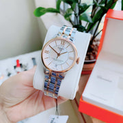Tissot Chemin Des Tourelles Powermatic 80 Lady Silver Dial Two Tone Steel Strap Watch For Women - T099.207.22.118.02