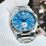 Citizen Tsuyosa Automatic Blue Dial Silver Steel Strap Watch For Men - NK5010-51L