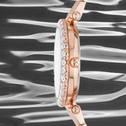 Michael Kors Darci Quartz Rose Gold Dial Rose Gold Steel Strap Watch For Women - MK4514