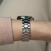 Seiko Diamond Silver Dial Silver Steel Strap Watch for Women - SUR579P1