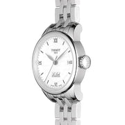 Tissot Le Locle Automatic Double Happiness Lady Silver Dial Silver Steel Strap Watch For Women - T41.1.183.35