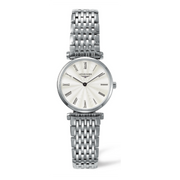 Longines La Grande Classique White Dial Silver Steel Strap Watch for Women - L4.209.4.71.6