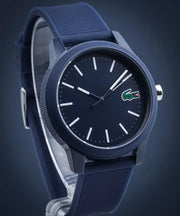 Lacoste 12.12 Blue Dial Blue Silicon Strap Watch for Men - 2010987