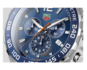 Tag Heuer Formula 1 Blue Dial Black Rubber Strap Watch for Men - CAZ1014.FT8024