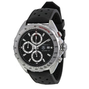 Tag Heuer Formula 1 Calibre 16 Black Dial Black Leather Strap Watch for Men - CAZ2010.FT8024