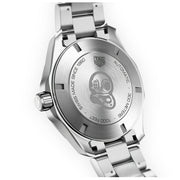 Tag Heuer Aquaracer Calibre 5 Green Dial Silver Steel Strap Watch for Men - WAY201S.BA0927